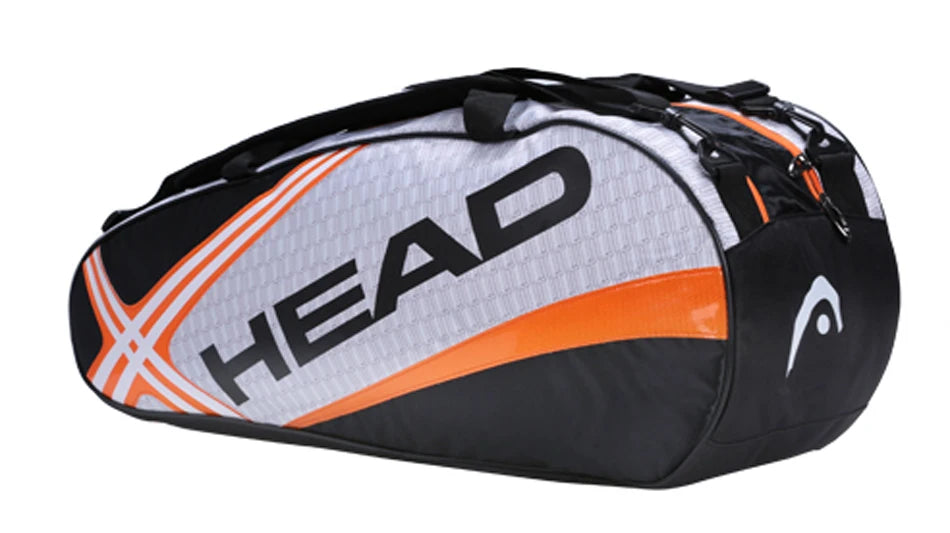 Original HEAD Tennis Bag Large Capaicity Tennis Rackets Bag 6 Tennis Racquets Bag Raquete Tennis Backpack Tenis for 6 Racquets