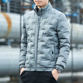 Down Jacket Men's Light and Thin Short Style Plus Bulky Size Fashionable Handsome Winter 2025 New Coat Boy Korean Version Warm