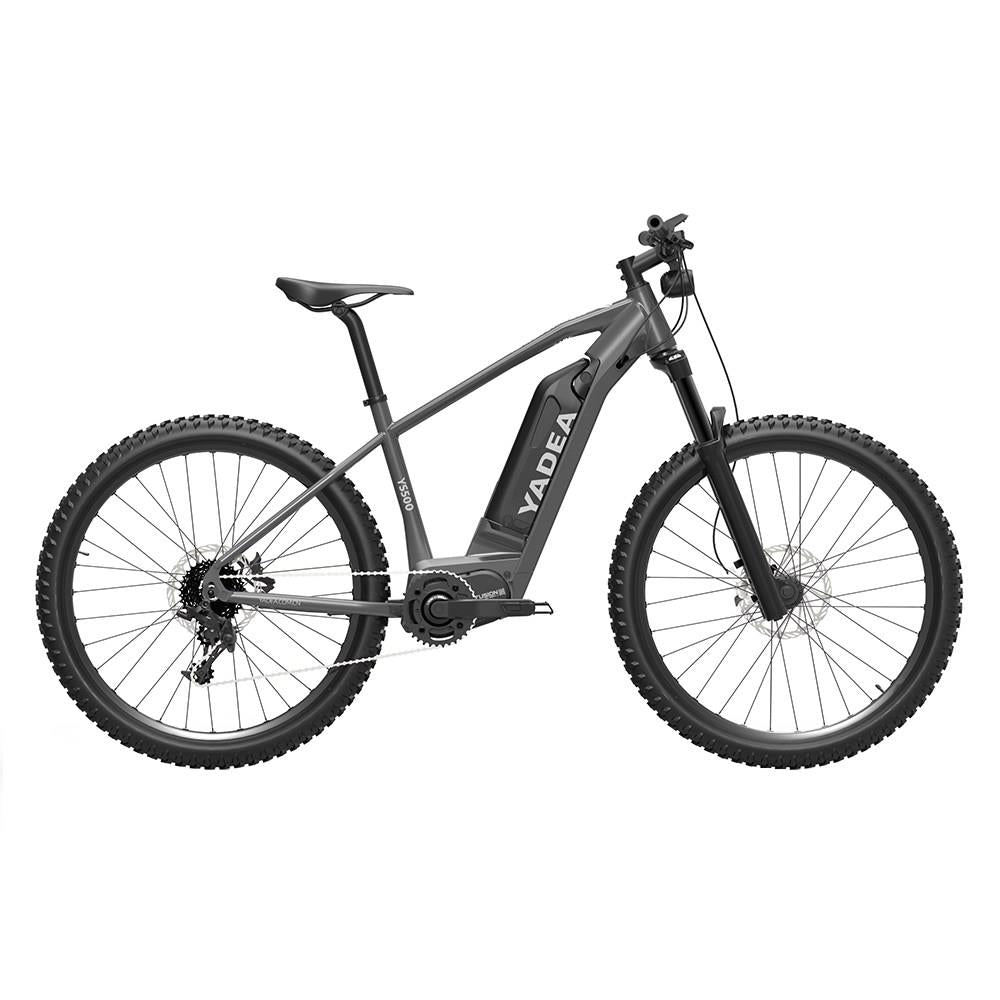 Bicicleta eléctrica para adultos con almacén en la UE, motor central Yadea YS500 de 9 velocidades, 350W, 36V, 25 km/h y 100 km de autonomía