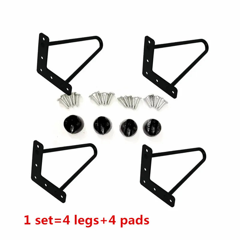 4pcs 4/6/8 Inch Iron Metal Table Desk Legs Home Accessories Simple Table Legs Modern Furniture Wire Legs