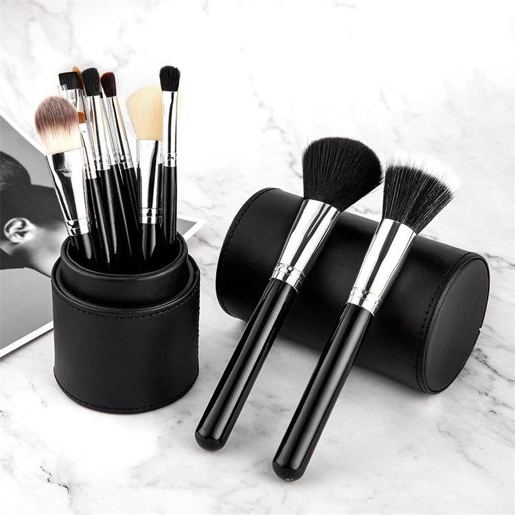 HZM Box-Verpackung High-End-Privatlogo Einzigartige Smudge Beauty Schwarze Diamant-Make-up-Pinsel für das Make-up
