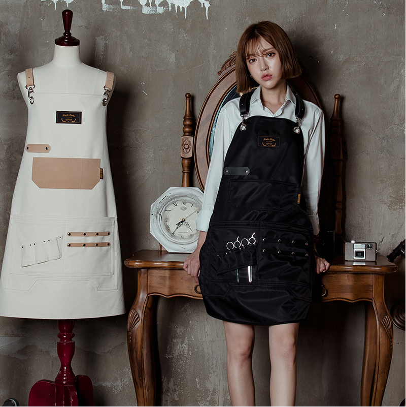Waterproof Barber Shop Restaurant Baking Beauty Salon Painting House Kitchen Accessories Cleaning Tools Uniform Pocket Apron