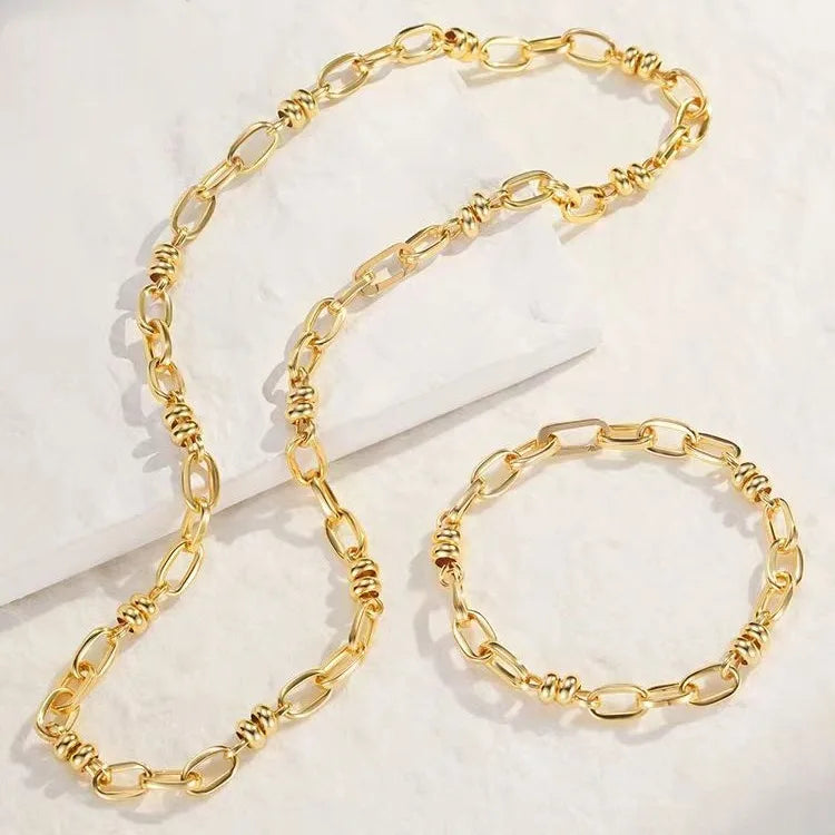 Collar de oro de 18 quilates, artesanía italiana, oro Au750, collar Ares, cadena de oro gruesa