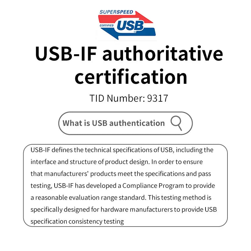 1M USB 4.0 Type-C Cable PD 240W Thunderbolt 5 for Fast Charging