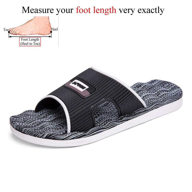 Zapatillas de casa de verano para hombre, sandalias suaves de interior, calzado de hogar para mujer, pantuflas para baño, habitación, dormitorio e invitados, talla grande 48 49