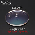 Kirka 1.56 Index Prescription Glasses CYL0-2.0D Myopia Lens Clear Glasses Hard Scratch Resistant Aspheric Optical Woman Man Lens