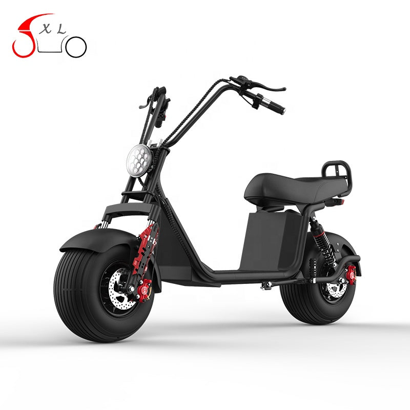 Nowy model 2022, hurtowa sprzedaż z magazynu w USA, elektryczny skuter Citycoco z wyjmowaną baterią i grubymi oponami, rower elektryczny 2000W Fat Tire