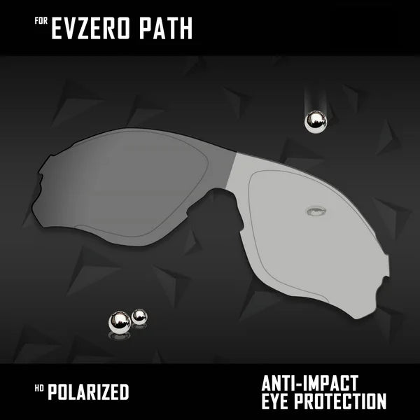 OOWLIT Polariserade utbyteslinser för Oakley EVZero Path OO9308 solglasögon - Flerfärgade