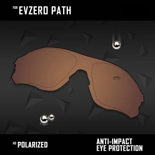 OOWLIT Polarisierte Ersatzgläser für Oakley EVZero Path OO9308 Sonnenbrillen - Mehrfarbig