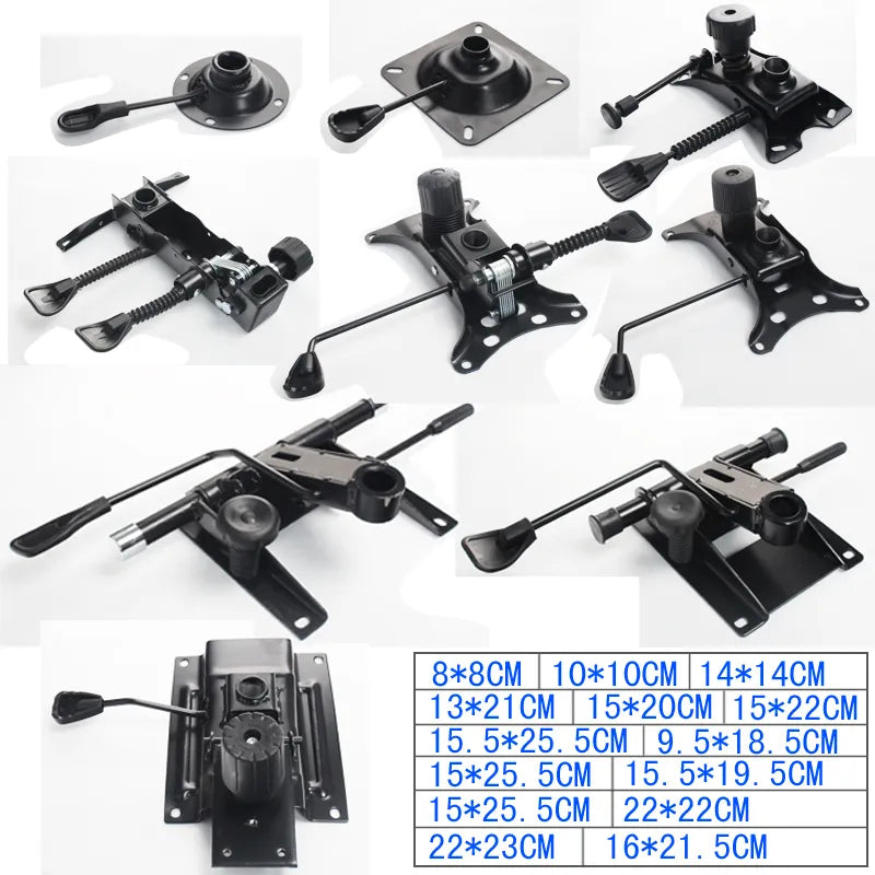 Office Chair Accessories Thicken Strong Computer Chair Stool Tray Lifted and Reclining Chair Board Support Swivel Chair Chassis