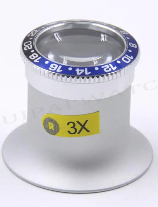 Lupa de calidad premium 3x/5x/10x/20x para coleccionistas de relojes, series RLX SubMariner y GMT