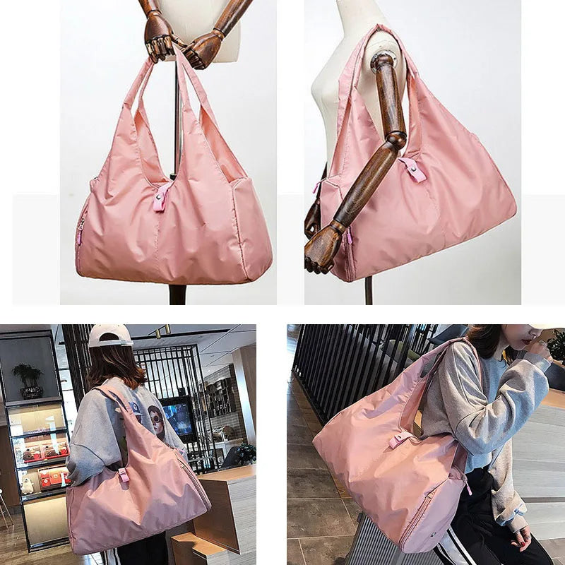 Bolsa para esterilla de yoga Scione, bolsa de gimnasio y fitness para mujeres y hombres, bolsa de entrenamiento, bolsa de deporte para viajes, mochila deportiva de nailon para actividades al aire libre XA441WA