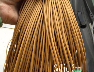 Round Furniture Pe Rattan Plastic Imitation Synthetic Rattan Weaving Raw Material for Outdoor Table Chair Basket Component