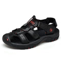 New Men Shoes Genuine Leather Men Sandals Summer Men Causal Shoes Beach Sandals Man Fashion Outdoor Casual Sneakers Size 38-48