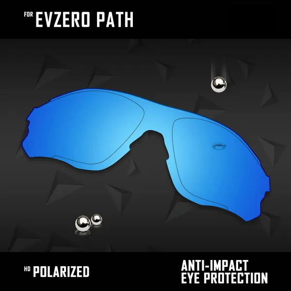 OOWLIT Polariserade utbyteslinser för Oakley EVZero Path OO9308 solglasögon - Flerfärgade