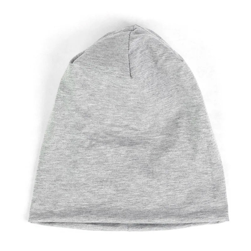 Spring Women Men Unisex Solid Color Slouchy Beanie for Women Fashion Man Caps Turban Skullies Beanies Female Hats Elastic