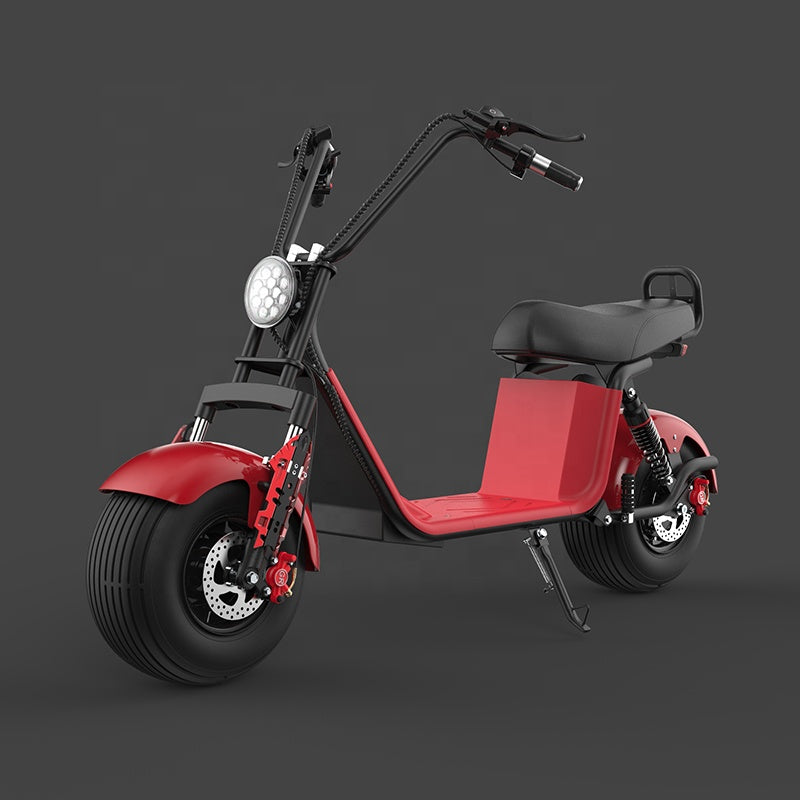 2022 NEW US Warehouse  Wholesale Two Seat 2 Wheel Citycoco 1500W With Led Lights