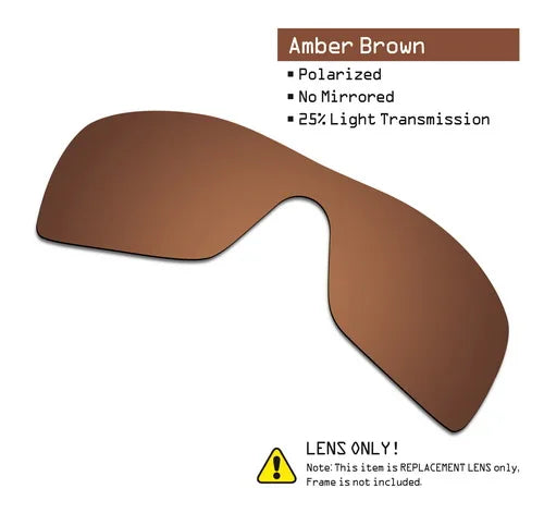 SmartVLT Polarisierte Ersatzgläser für Oakley Batwolf Sonnenbrillen - Mehrere Optionen