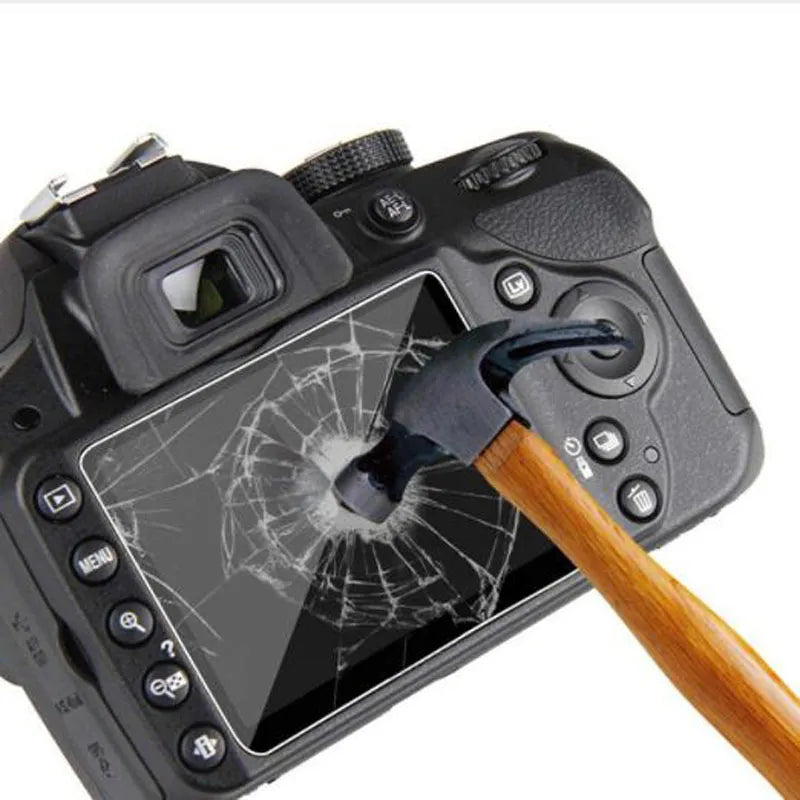 Hard Glass Screen Protector for Nikon D3500 D3300 D3400 D5600 D610 D7000 D7200 D7500 D780 D810 D850 Z5 Z50 Z6/Z7 II Z8 Z9 ZF Z30