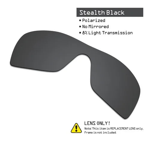 SmartVLT Polarisierte Ersatzgläser für Oakley Batwolf Sonnenbrillen - Mehrere Optionen