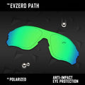 OOWLIT Polarized Lenses Replacements for Oakley EVZero Path OO9308 Sunglasses - Multi Color