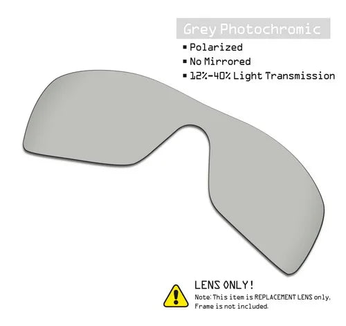SmartVLT Polarisierte Ersatzgläser für Oakley Batwolf Sonnenbrillen - Mehrere Optionen