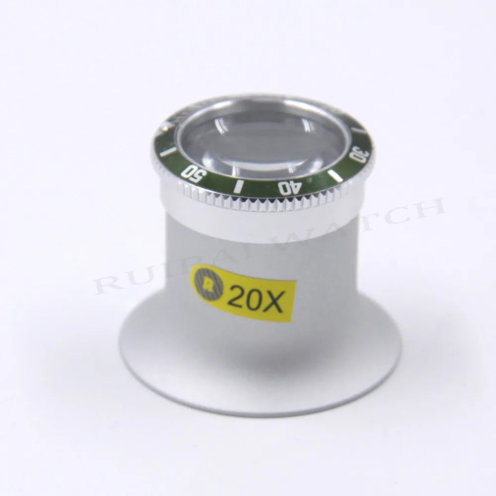 Premium Quality 3x/5x/10x/20x Watch Collectors Eye Loupe RLX SubMariner and GMT Series