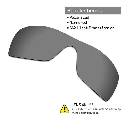 SmartVLT Polarisierte Ersatzgläser für Oakley Batwolf Sonnenbrillen - Mehrere Optionen