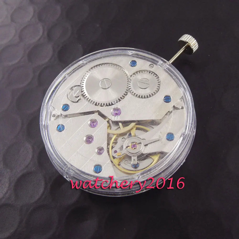 Movimiento de reloj mecánico de cuerda manual, 17 rubíes, ST 3600 6497, piezas de reloj