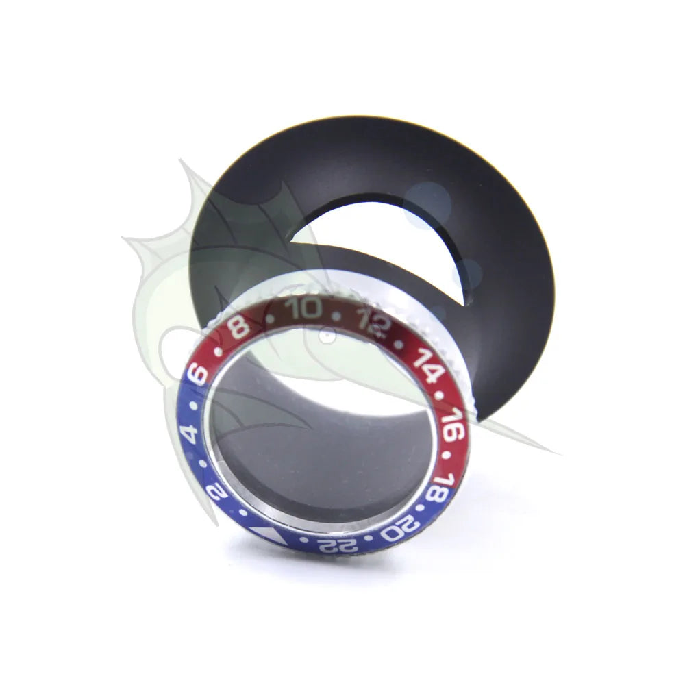 Lupa de cristal ultra transparente de 3X 5X 10X 20X con cuerpo de aleación de aluminio, herramienta de reparación de relojes para relojeros