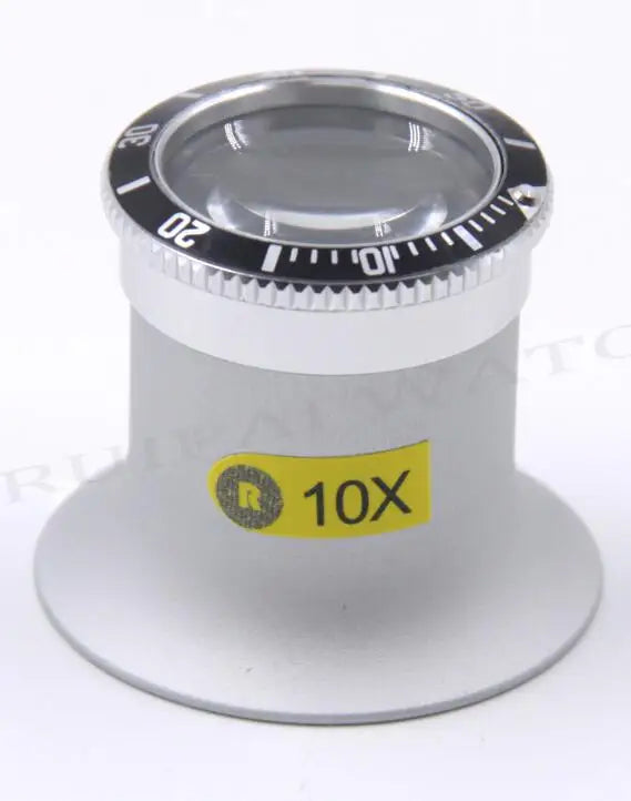 Lupa de calidad premium 3x/5x/10x/20x para coleccionistas de relojes, series RLX SubMariner y GMT