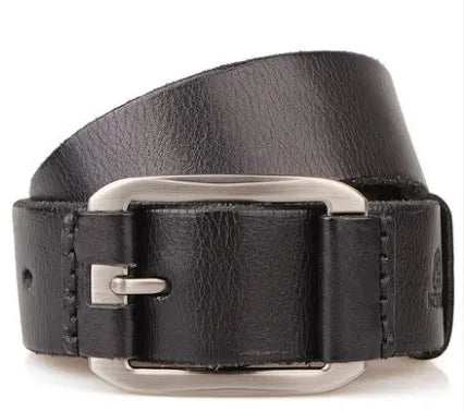 Designer Belt Men Luxury 100% Real Full Grain Thick Cowhide Genuine Leather Vintage 3.8cm Sport Masculine Big Size Soft Belt 150