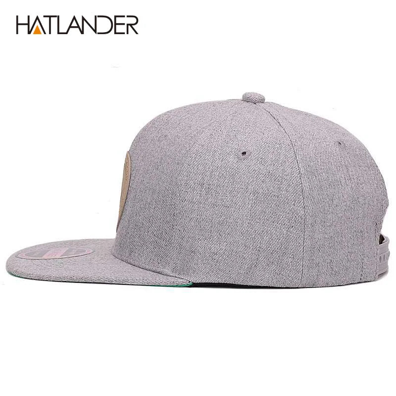 Maple Solid Cotton Snapback Caps Women's Flat Brim Hip Hop Cap Outdoor Baseball Cap Bone Gorras Mens Caps and Hats