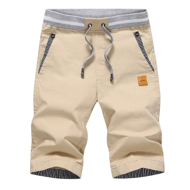 Linneshorts för män, nyaste somriga vardagsshorts för män, modebomullsshorts, korta bermudashorts för stranden, plus size 4XL, joggingbyxor för män, heta nyheter