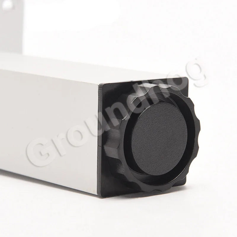 4pcs/Lot Aluminum Alloy Furniture Leg Adjustable Silver Square TV Cabinet Sofa Feet Height 50-30cm