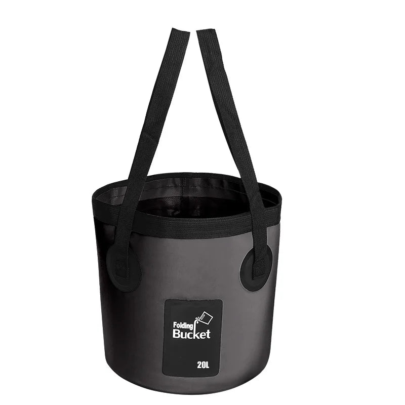 12L 20L Folding Foldable Collapsible Sink Washbasin Bucket Wash Basin Camping Water Pot Bag Container Car Fishing Hiking