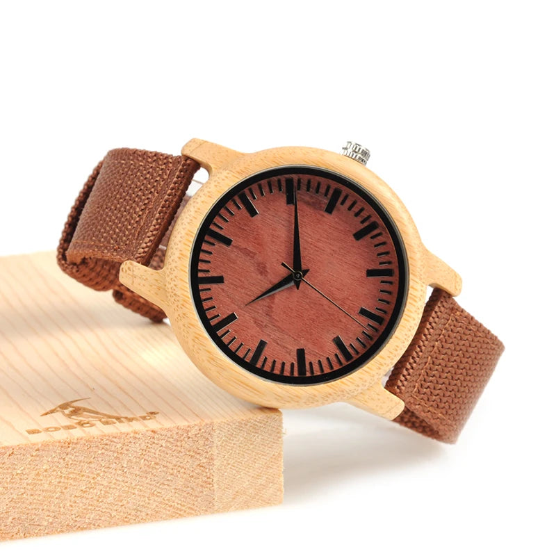 BOBO BIRD Wood Wristwatches Japan Miyota Movement Watch Fashion Brand Designer Bamboo Wooden Watches LOGO Customized OEM
