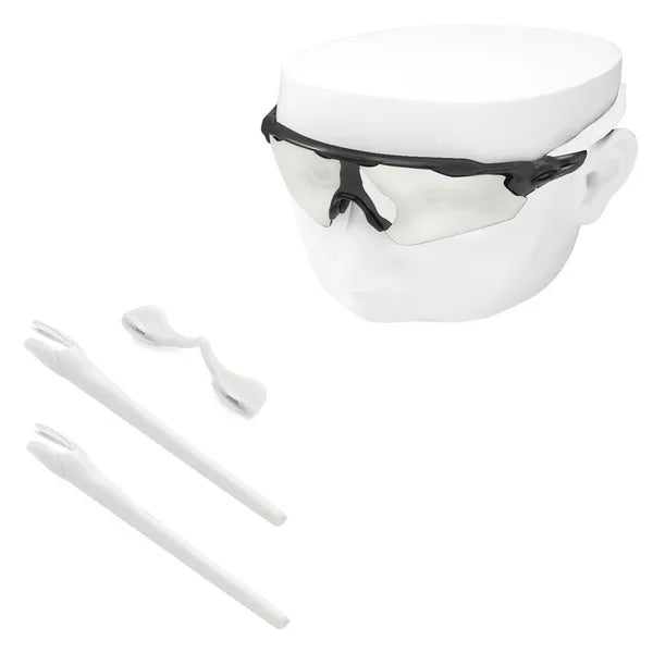 OOWLIT Gummisats näskuddar & öronstrumpor för Oakley Radar EV Path OO9208 solglasögon