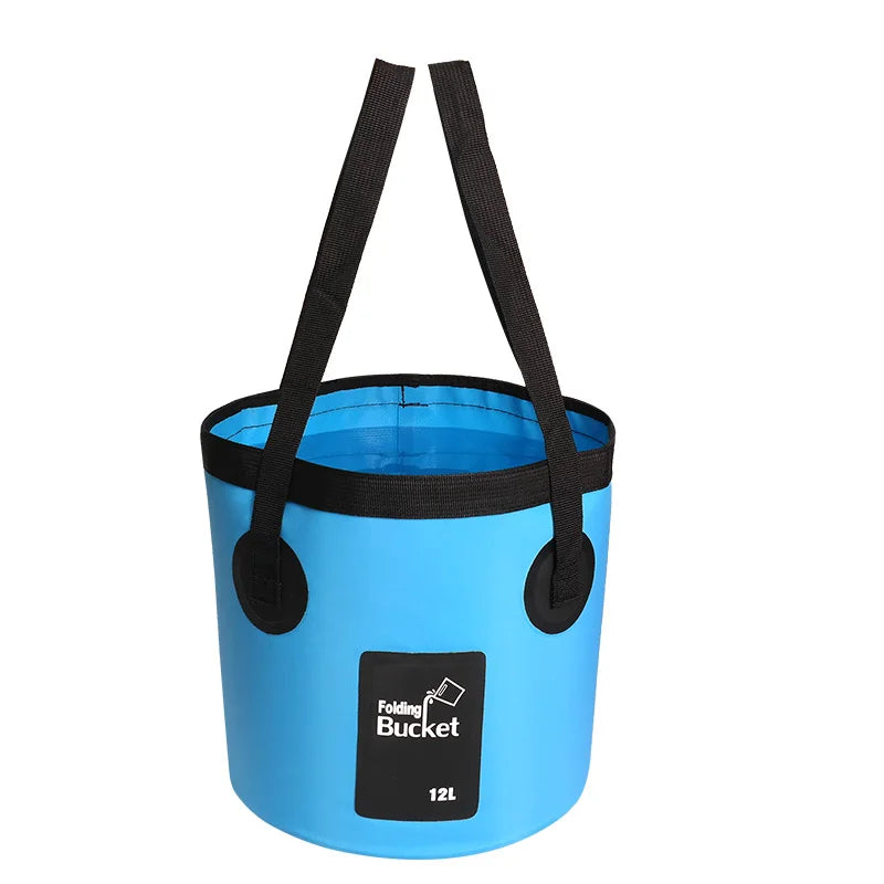 12L 20L Folding Foldable Collapsible Sink Washbasin Bucket Wash Basin Camping Water Pot Bag Container Car Fishing Hiking