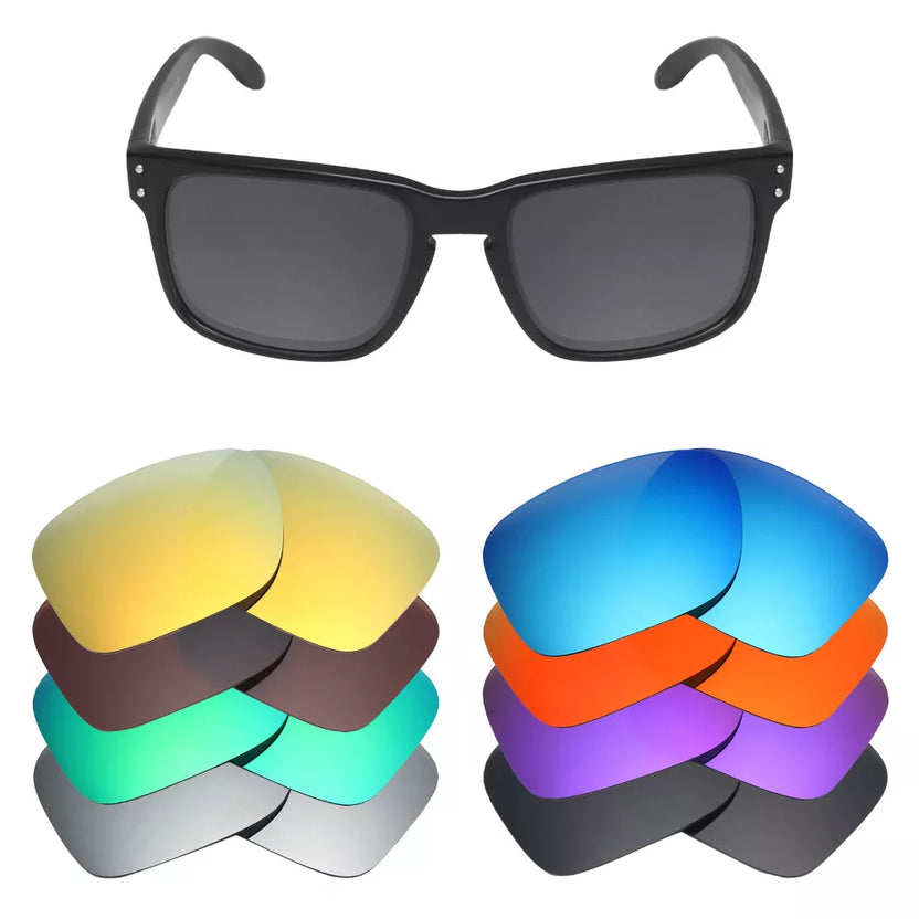 SNARK 20+ färgval polariserade utbyteslinser för - Oakley Holbrook solglasögon (endast linser)