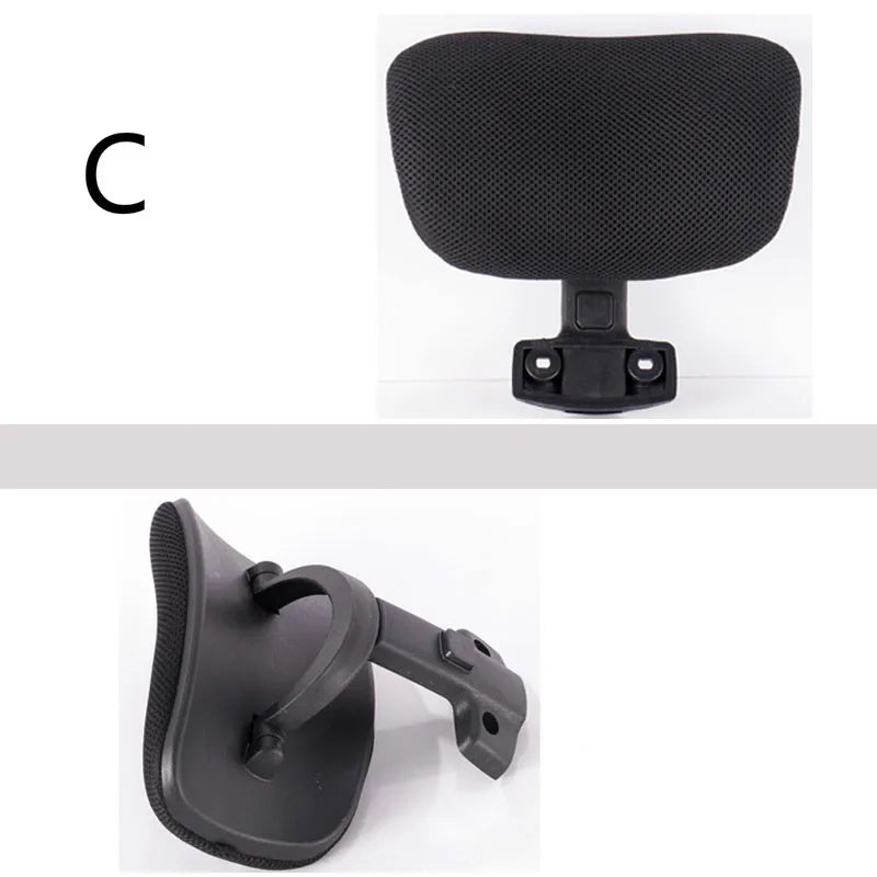 Reposacabezas para silla de oficina, accesorio ajustable para silla de ordenador giratoria y elevable, protección cervical, instalación sin herramientas