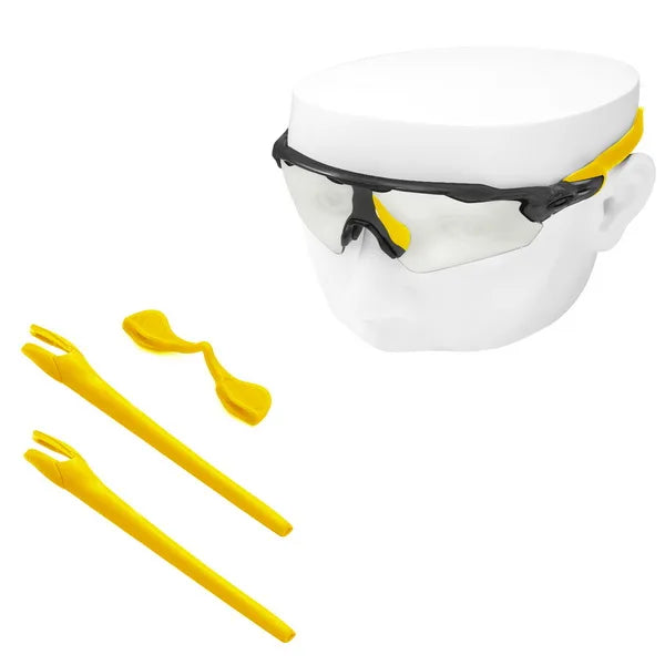 OOWLIT Gummisats näskuddar & öronstrumpor för Oakley Radar EV Path OO9208 solglasögon