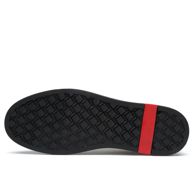 Genuine Cow Leather Men Shoes Fashion Handmade Top Quality Men Flats Male Casual Shoes Zapatos Hombre Lace-Up Black Size 36-46