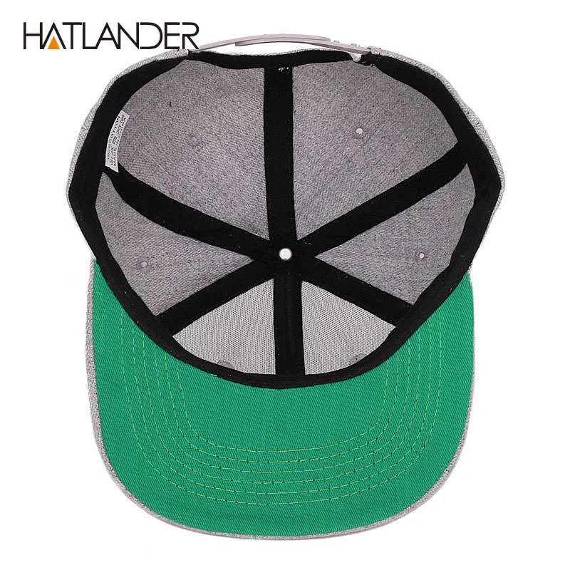 Maple Solid Cotton Snapback Caps Women's Flat Brim Hip Hop Cap Outdoor Baseball Cap Bone Gorras Mens Caps and Hats