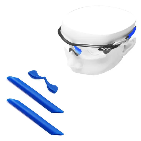 OOWLIT Gummisatser Näskuddar & Öronstrumpor För-Oakley RadarLock Path OO9181 Solglasögon