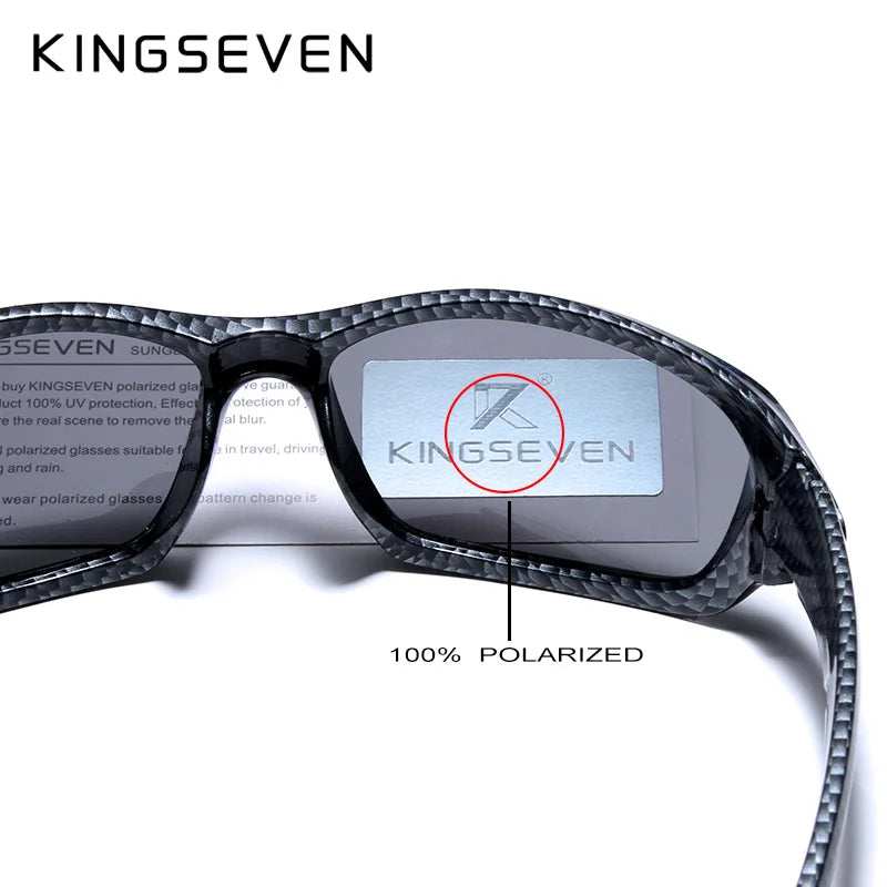 KINGSEVEN Modne polaryzacyjne okulary przeciwsłoneczne UV400 męskie do jazdy na rowerze luksusowa marka designerskie vintage okulary do jazdy gogle przeciwsłoneczne