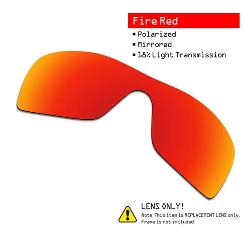 SmartVLT Polarisierte Ersatzgläser für Oakley Batwolf Sonnenbrillen - Mehrere Optionen