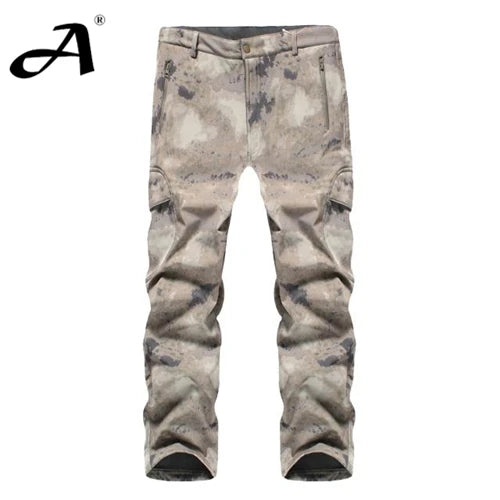 Chaqueta tipo soft shell de piel de tiburón para hombre, otoño-invierno; ropa militar impermeable, chaqueta de camuflaje.
