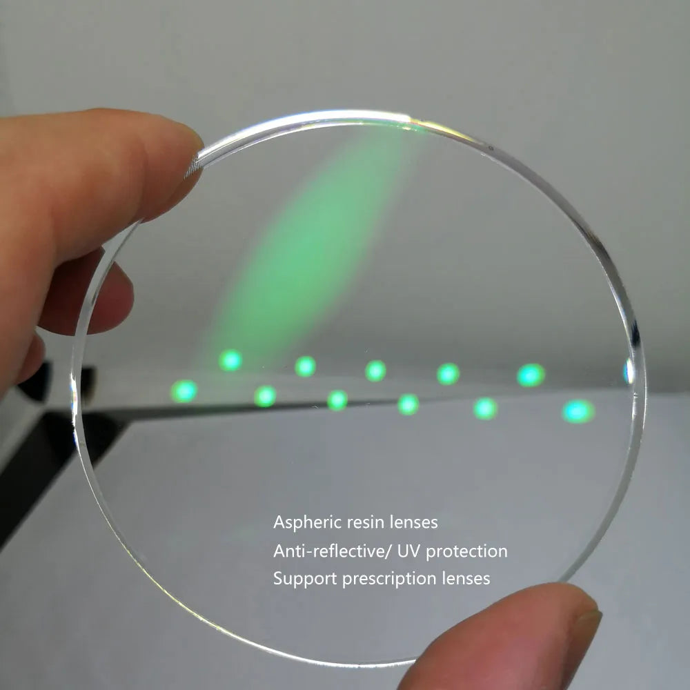 Premium Eyeglasses Lenses for Myopia/Astigmatism/Presbyopia/Reading Aspheric Resin, HMC Green Coating, 1.56/1.61/1.67/1.74