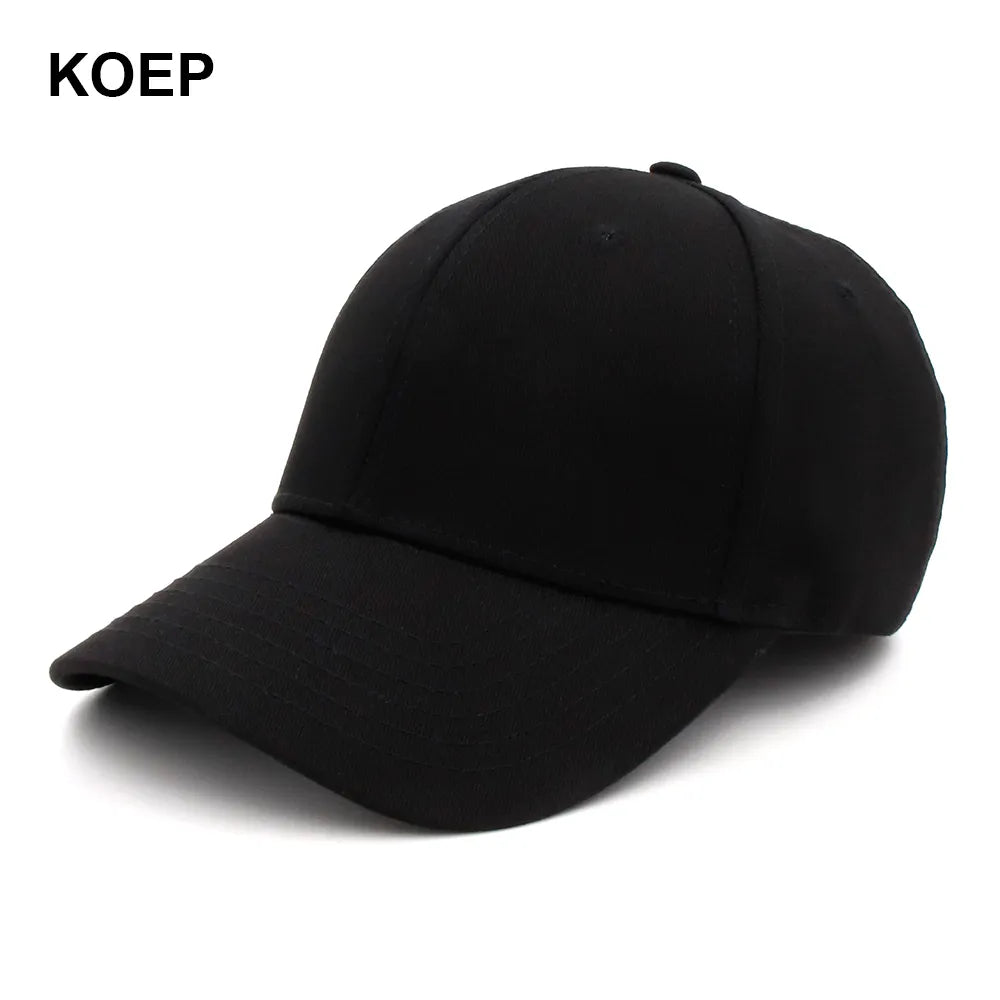 KOEP SOA Black Hats Sons of Anarchy for Reaper Crew Fitted Baseball Cap Women Letters Embroidered Hip Hop Hat for Men